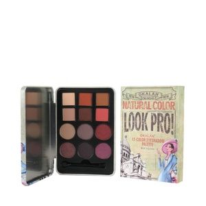 OKALAN 12 Color Eyeshadow Palette Natural color